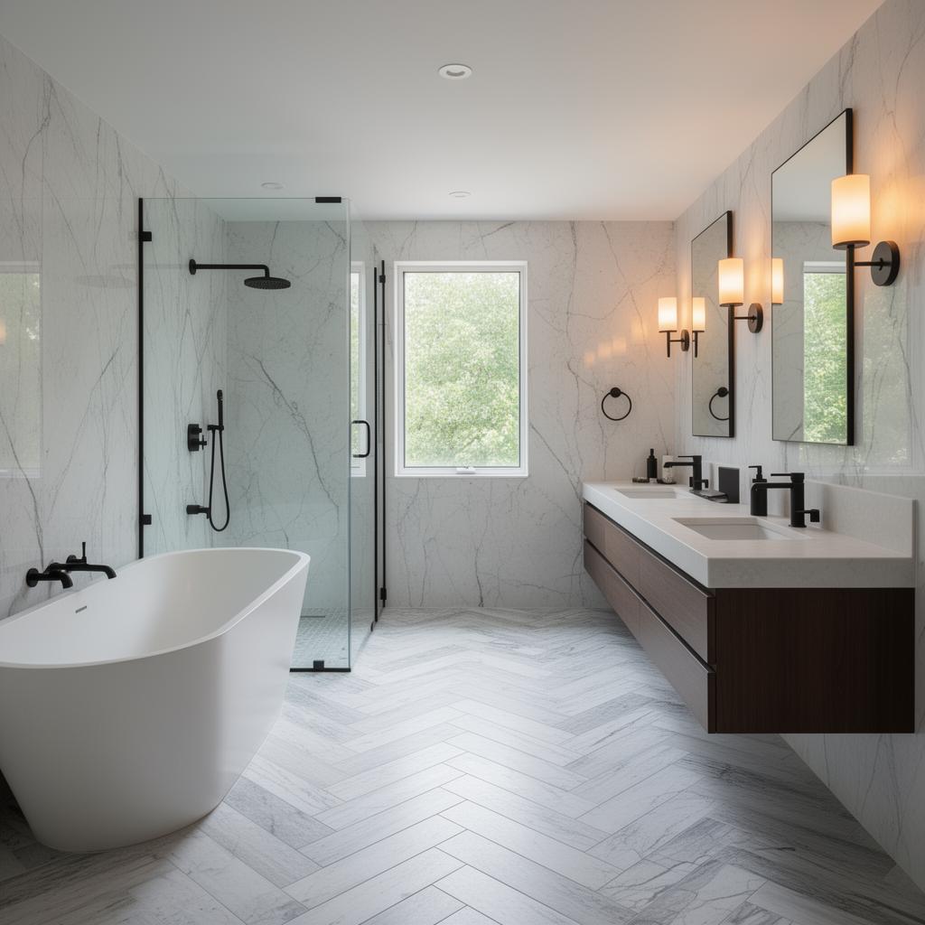 Primary Bath — Spa Conversion after